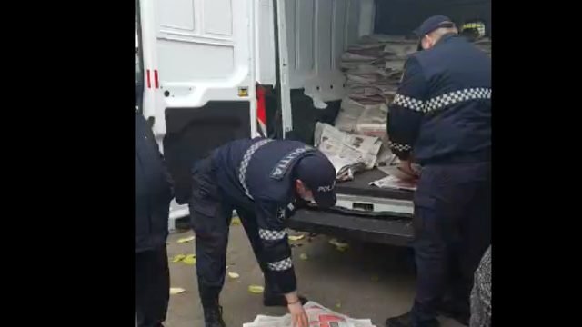 Poliția despre ziarele electorale ale lui Igor Dodon: Nu au fost constatate careva încălcări ale legislației