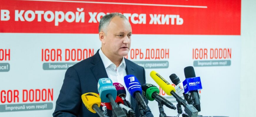 igor dodon live 1000
