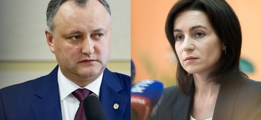 Igor Dodon o provoacă pe Maia Sandu la dezbateri 1 igor dodon maia sandu 84325100 51774400