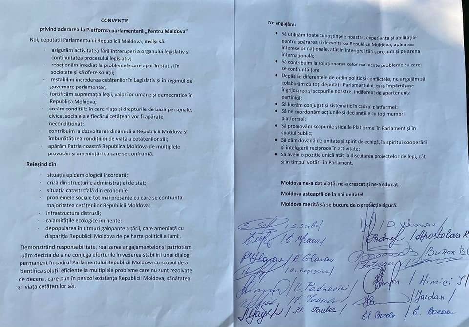 BREAKING NEWS// Încă un deputat părăsește partidul PRO Moldova