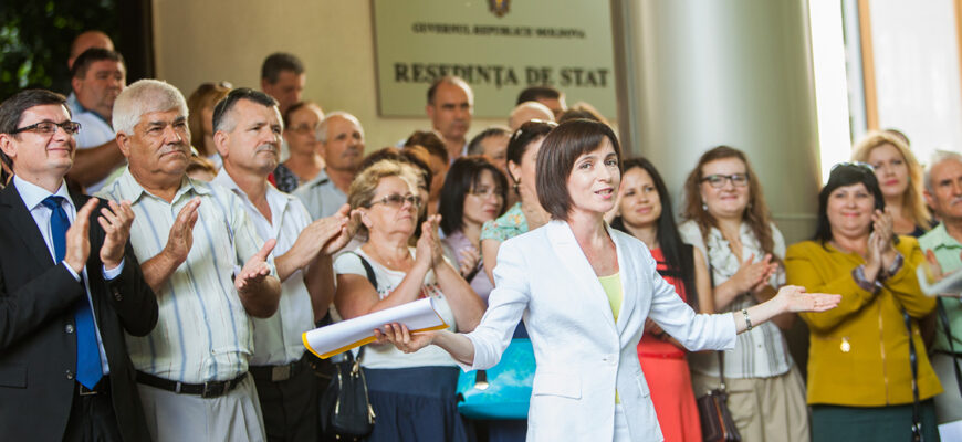 Maia Sandu, declaratii dupa inchiderea sectiilor de vot, alegeri, alegeri 2020, PAS,