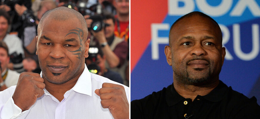 Mike Tyson, Roy Jones Jr,bani după meci, BOX