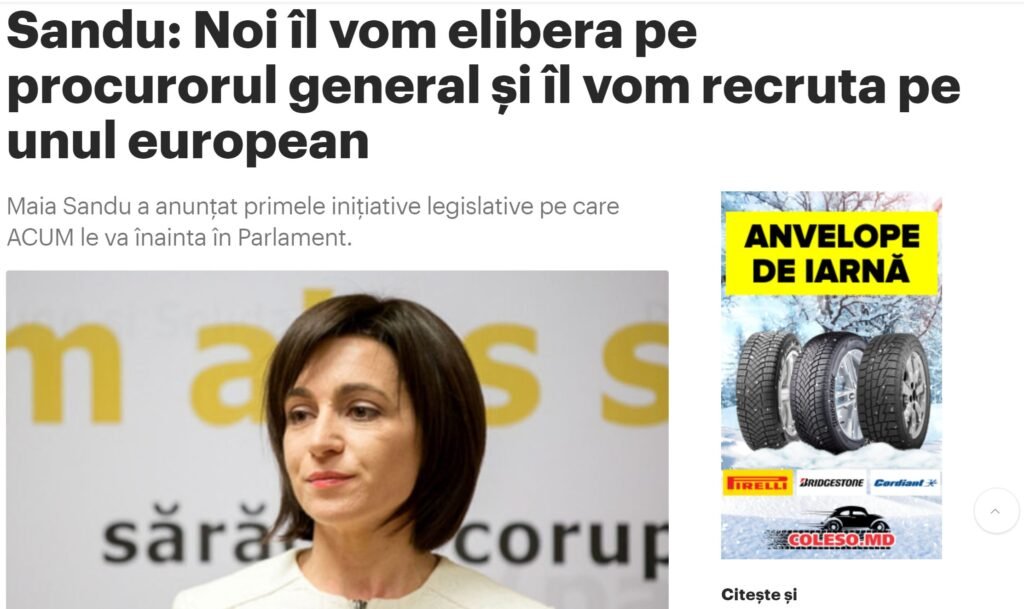 Mihai Ghimpu a avut dreptate la TV8. Maia Sandu a promis că va aduce un Procuror European 2 Mihai Ghimpu a avut dreptate la TV8. Maia Sandu a promis că va aduce un Procuror European
