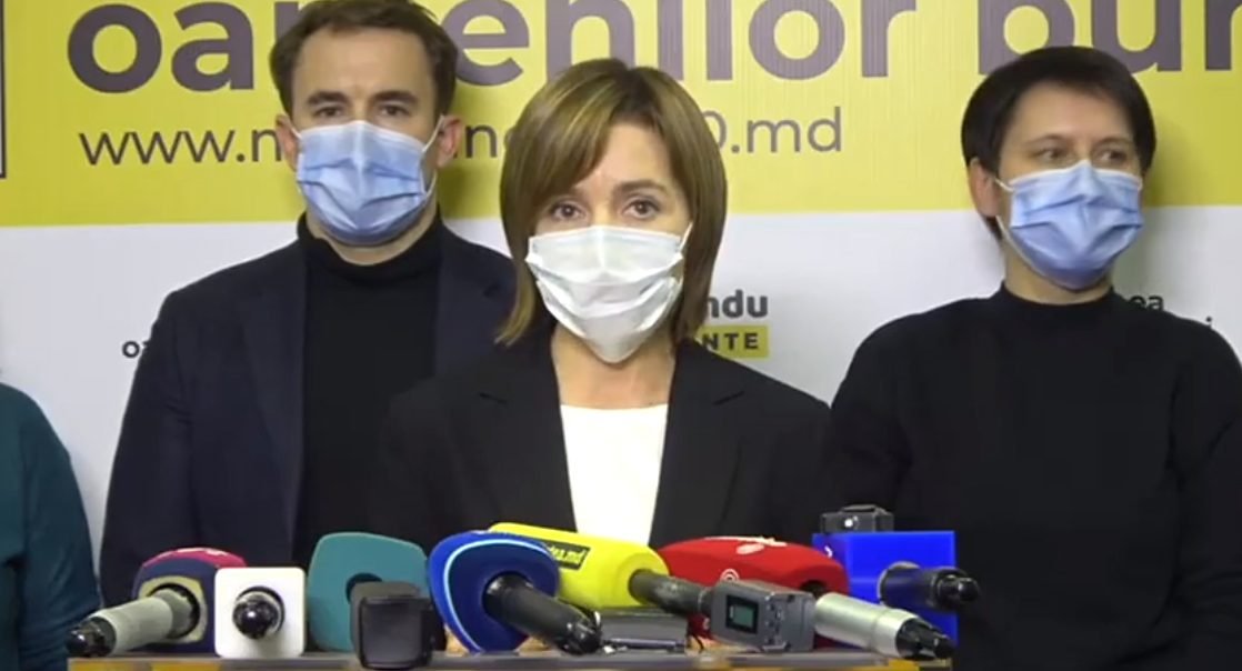 LIVE / Declarațiile Maiei Sandu după închiderea secțiilor de vot