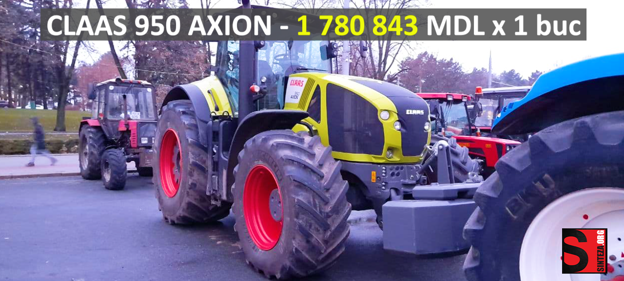 FOTO/VIDEO - Peste 4 MILIOANE de EURO! Atât costă tractoarele expuse în PMAN