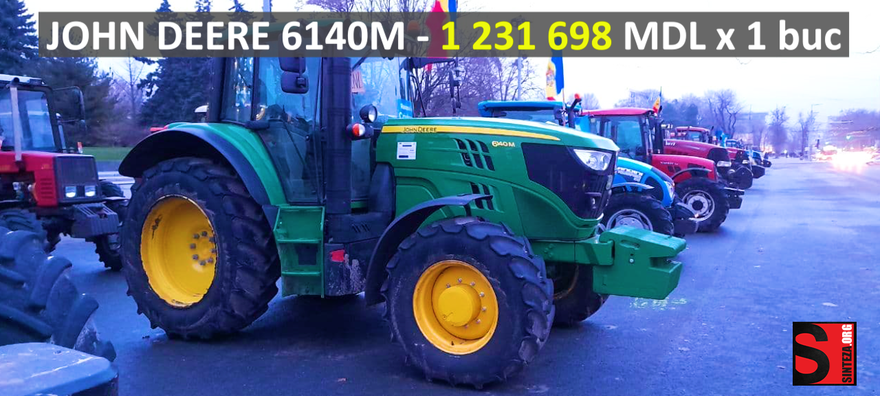 FOTO/VIDEO - Peste 4 MILIOANE de EURO! Atât costă tractoarele expuse în PMAN