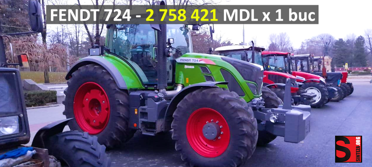 FOTO/VIDEO - Peste 4 MILIOANE de EURO! Atât costă tractoarele expuse în PMAN