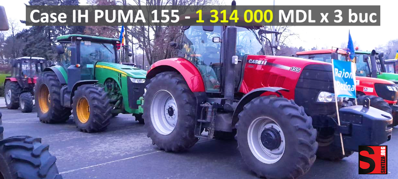 FOTO/VIDEO - Peste 4 MILIOANE de EURO! Atât costă tractoarele expuse în PMAN
