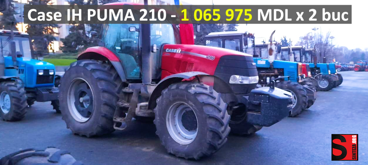 FOTO/VIDEO - Peste 4 MILIOANE de EURO! Atât costă tractoarele expuse în PMAN