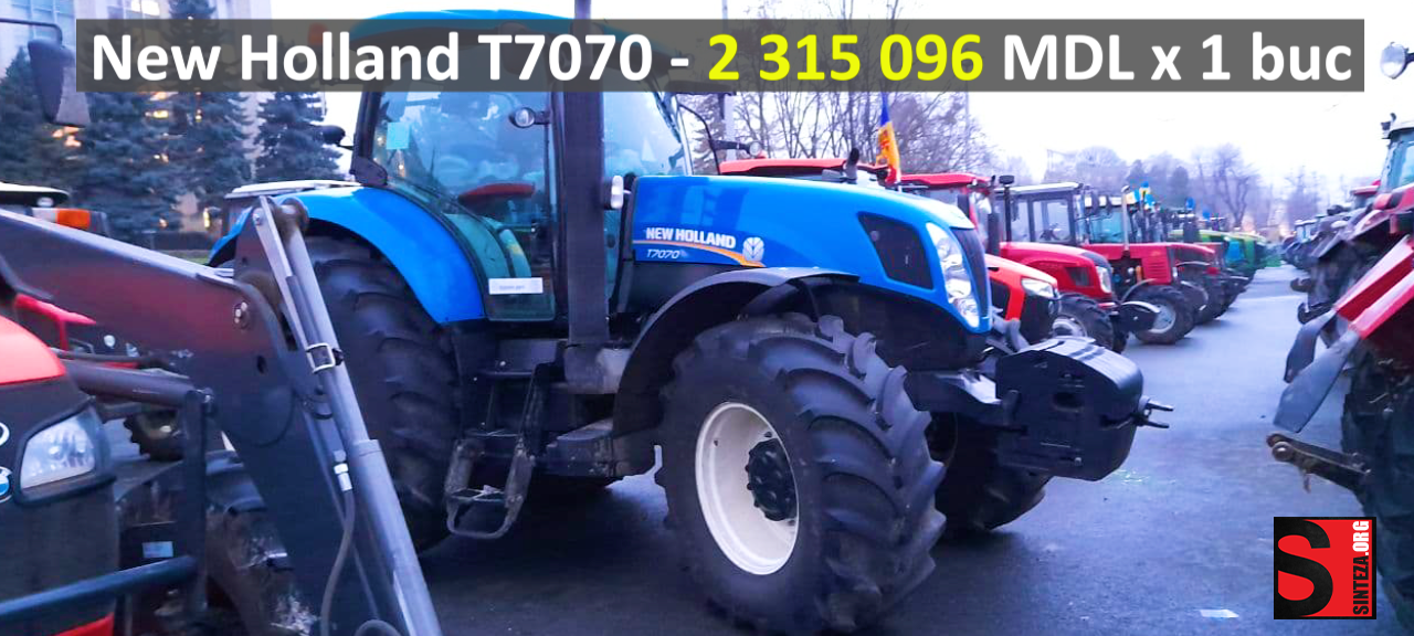 FOTO/VIDEO - Peste 4 MILIOANE de EURO! Atât costă tractoarele expuse în PMAN