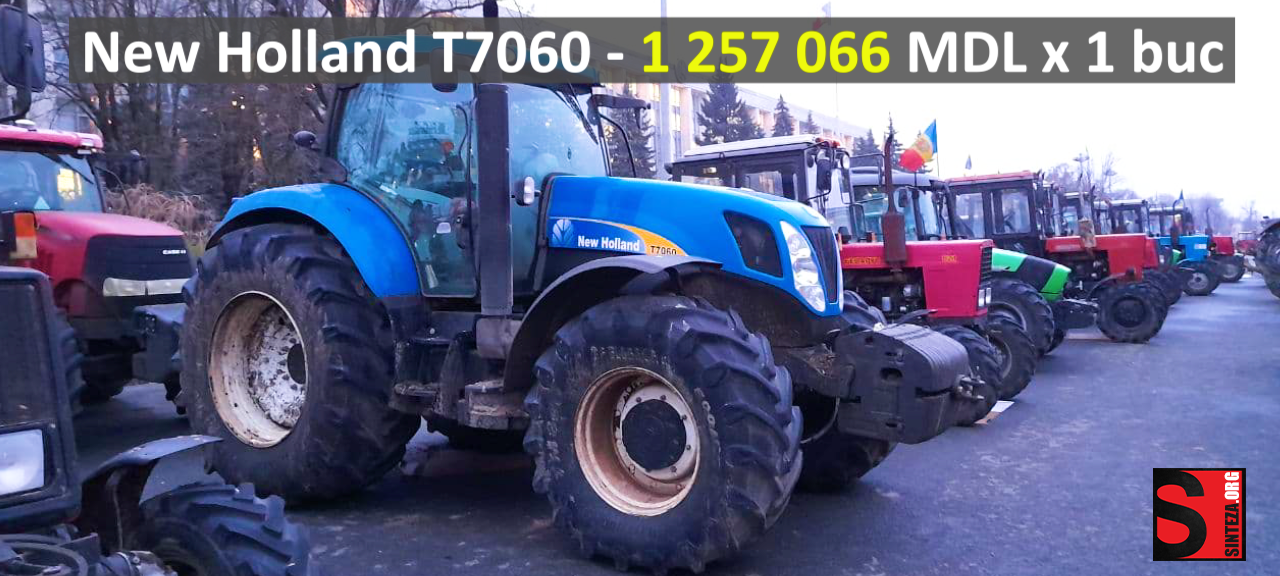 FOTO/VIDEO - Peste 4 MILIOANE de EURO! Atât costă tractoarele expuse în PMAN