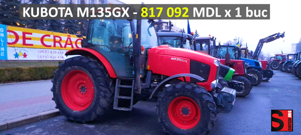 FOTO/VIDEO - Peste 4 MILIOANE de EURO! Atât costă tractoarele expuse în PMAN