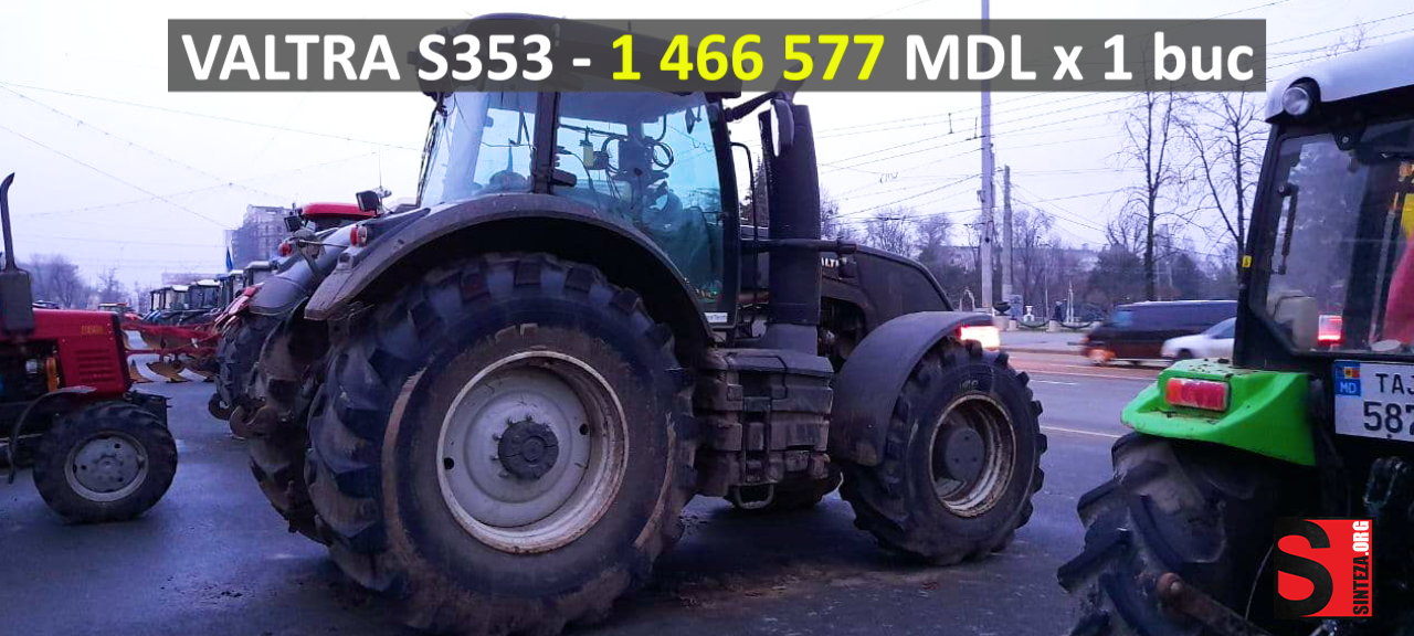 FOTO/VIDEO - Peste 4 MILIOANE de EURO! Atât costă tractoarele expuse în PMAN