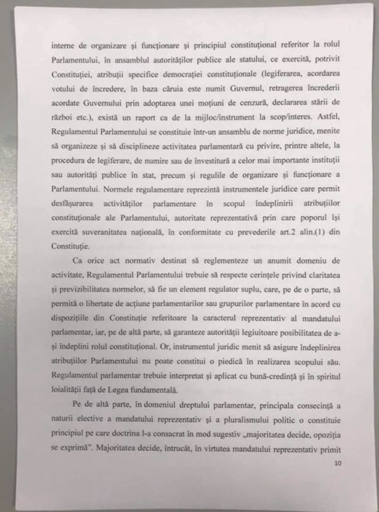 DOC - Partidul PAS A SESIZAT Curtea Constituțională referitor la anularea proiectului privind SIS