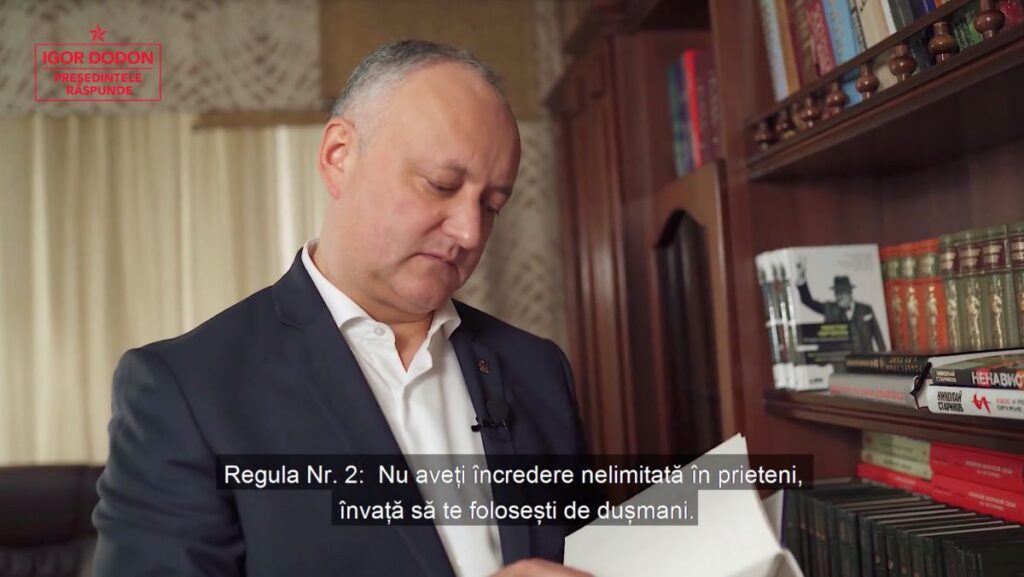 ce citetete igor dodon si ce carte i recomanda maiei sandu nu aveti incredere nelimitata in prieteni si invata sa te folosesti de dusmani focus 161462 1608883077