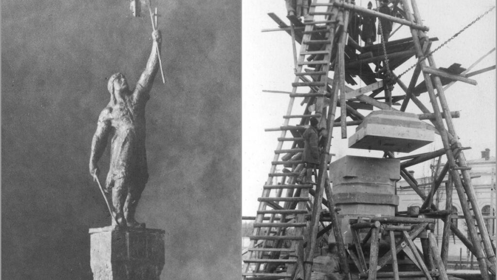 monumentul lui stefan cel mare altfel cum arata prima macheta a statuii foto 160410 1606906552