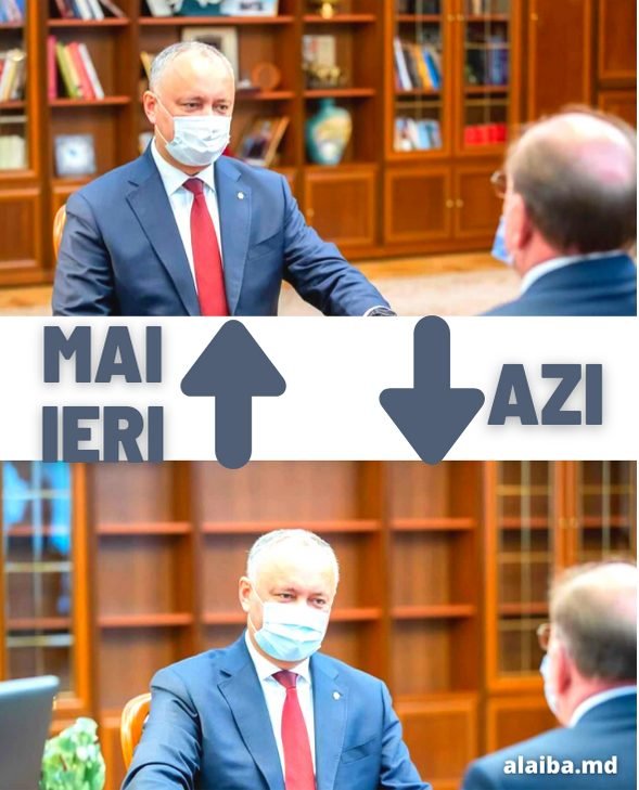 FOTO - Dodon a pregătit deja biroul pentru Maia Sandu: Și-a strâns toate bagajele