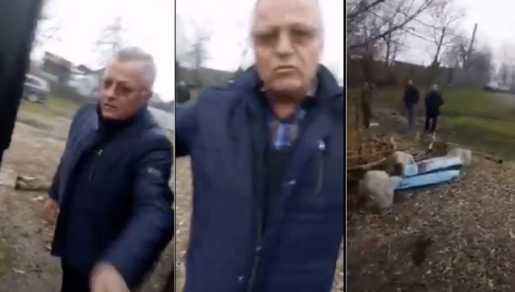 VIDEO - Revoltător! Un primar lovește și jignește o femeie: Ești o bețivă!