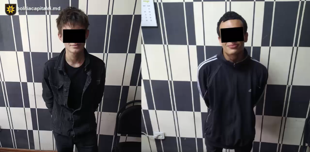 doi tineri de 20 si 22 de ani retinuti de oamenii legii fiind suspectati de savarsirea unui jaf in capitala
