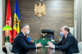 Igor Dodon a avut o întrevedere cu Ambasadorul Federaţiei Ruse în Republica Moldova, Oleg Vasnețov