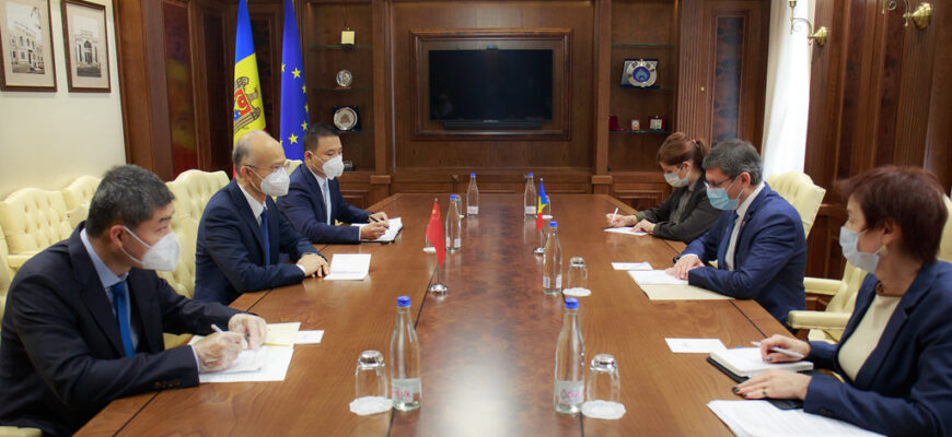 igor grosu s a intalnit cu ambasadorul republicii populare chineze zhang yinghong