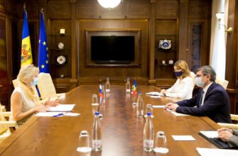 VIDEO// Igor Grosu s-a întâlnit cu Lea Stančič, Ambasador Extraordinar și Plenipotențiar al Republicii Slovenia