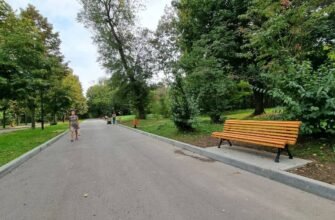 Continuă lucrările de amenajare a parcului Valea Trandafirilor