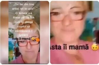 Cazul femeii care își bătea copilul ca să zâmbească pe TikTok a ajuns în atenția poliției