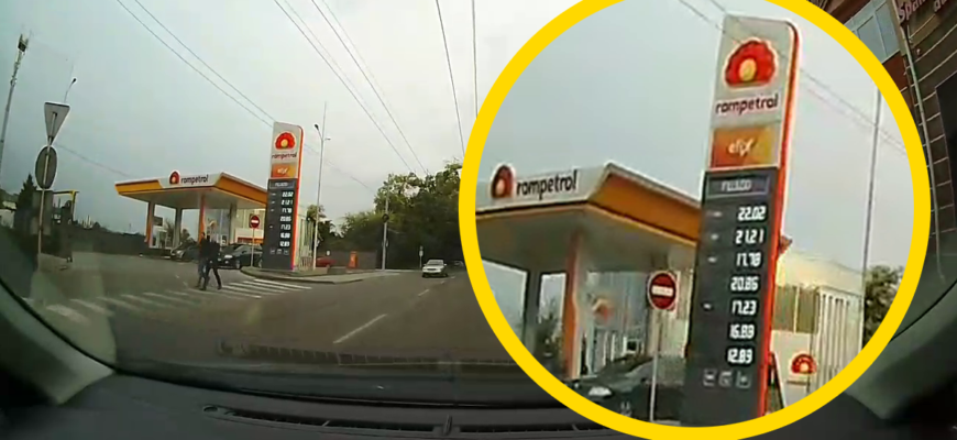 o statie peco din chisinau afiseaza un pret de peste 22 de lei pentru un litru de benzina