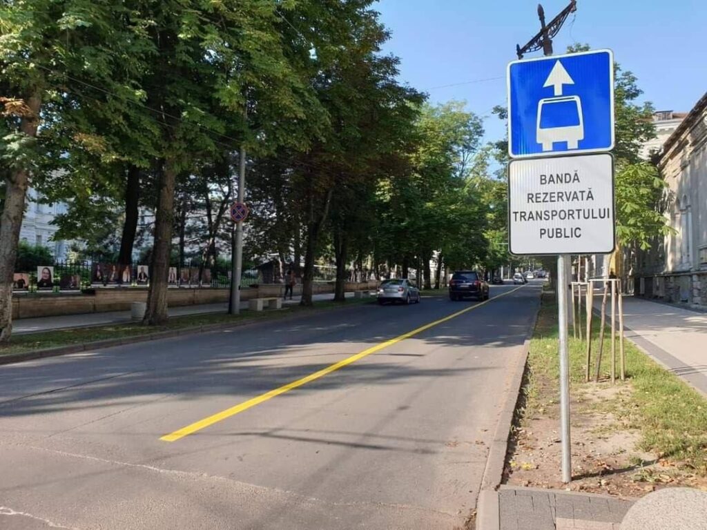 primaria intent ioneaza sa amenajeze mai multe benzi de circulat ie pentru transportul public