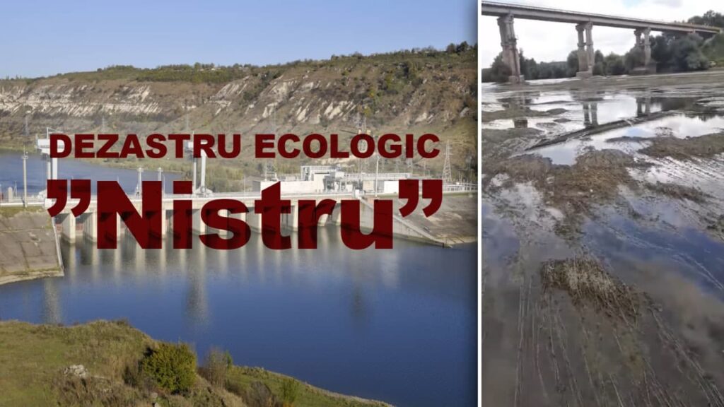 raul nistru fara apa in zona raionului criuleni