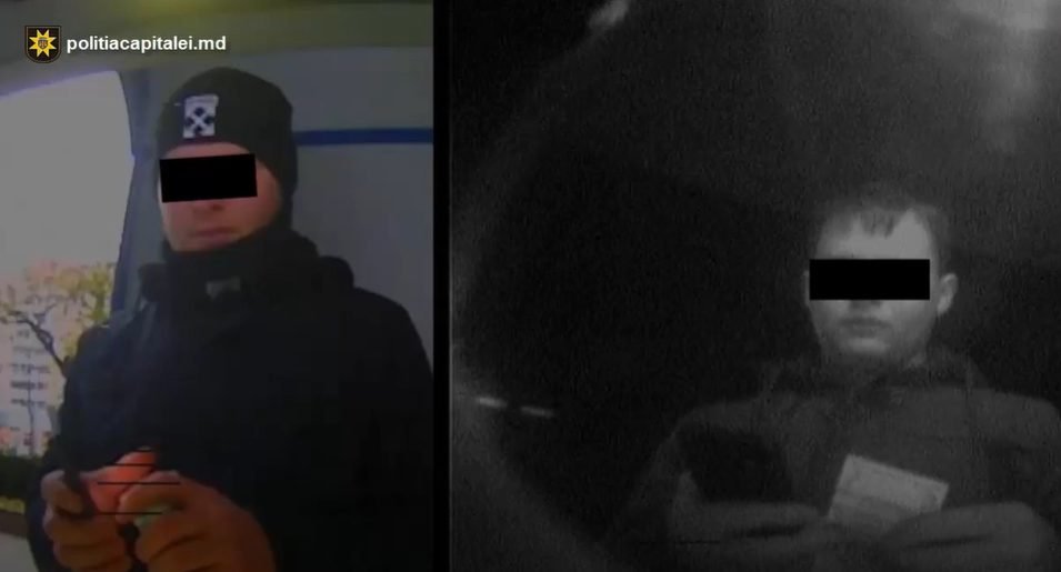 VIDEO// Două persoane reținute de oamenii legii: Se dădeau drept angajați ai băncilor și sustrăgeau bani de pe card