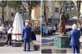 VIDEO// Harry Potter "a ajuns" în Republica Moldova. Un monument al celebrului personaj a fost inaugurat în stânga Nistrului