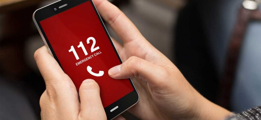112 emergency call mobile phone