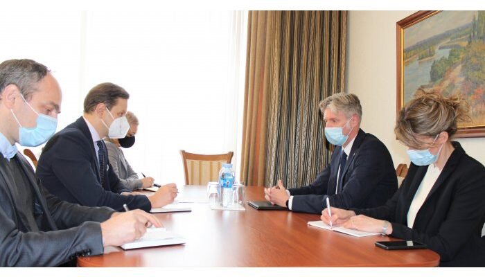 Vicepremierul Vlad Kulminski a avut o întrevedere cu Ambasadorul Letoniei în Republica Moldova