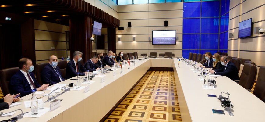 Președinții grupurilor de prietenie ale Legislativului s-au întâlnit cu reprezentanții Parlamentelor Țărilor Baltice