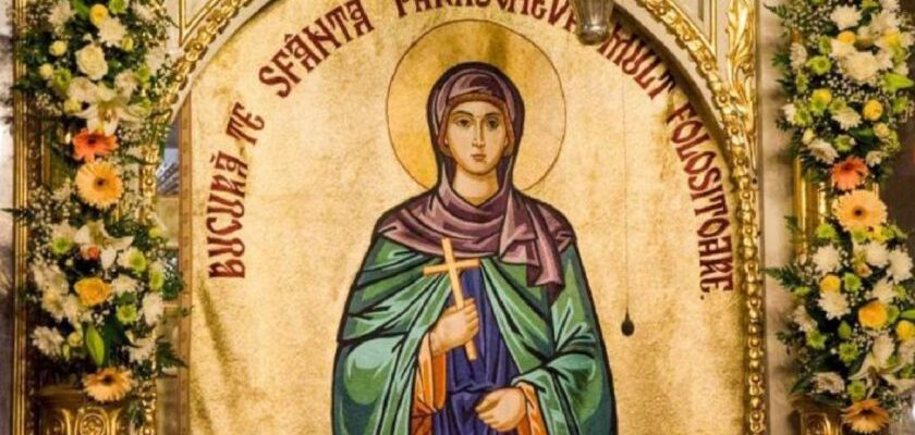 crestinii ortodocsi de stil vechi o sarbatoresc astazi pe sfanta cuvioasa parascheva