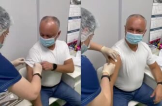 VIDEO// A renunțat la imunitatea parlamentară, dar a primit imunitate rusească. Igor Dodon s-a vaccinat cu Sputnik V