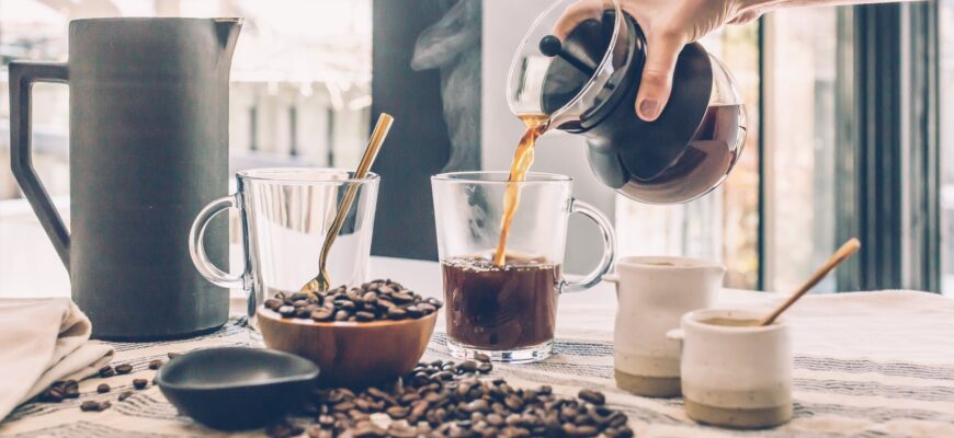 beans beverage black coffee breakfast