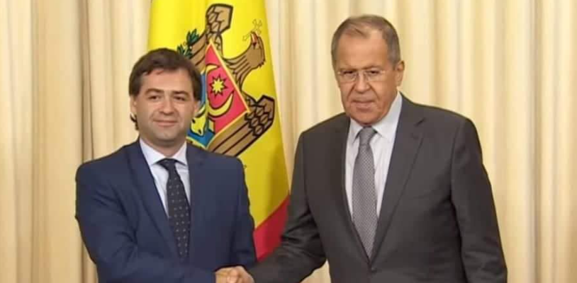 conferinta de presa sustinuta de viceprim ministrul nicu popescu si ministrul afacerilor externe al rusiei serghei lavrov