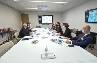 Întrevedere între reprezentanții Agenției Naționale Antidrog a SUA și delegația condusă de MAI