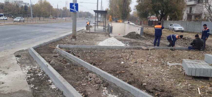 in capitala au loc lucrari de reparatie curenta si intretinere a infrastructurii rutiere
