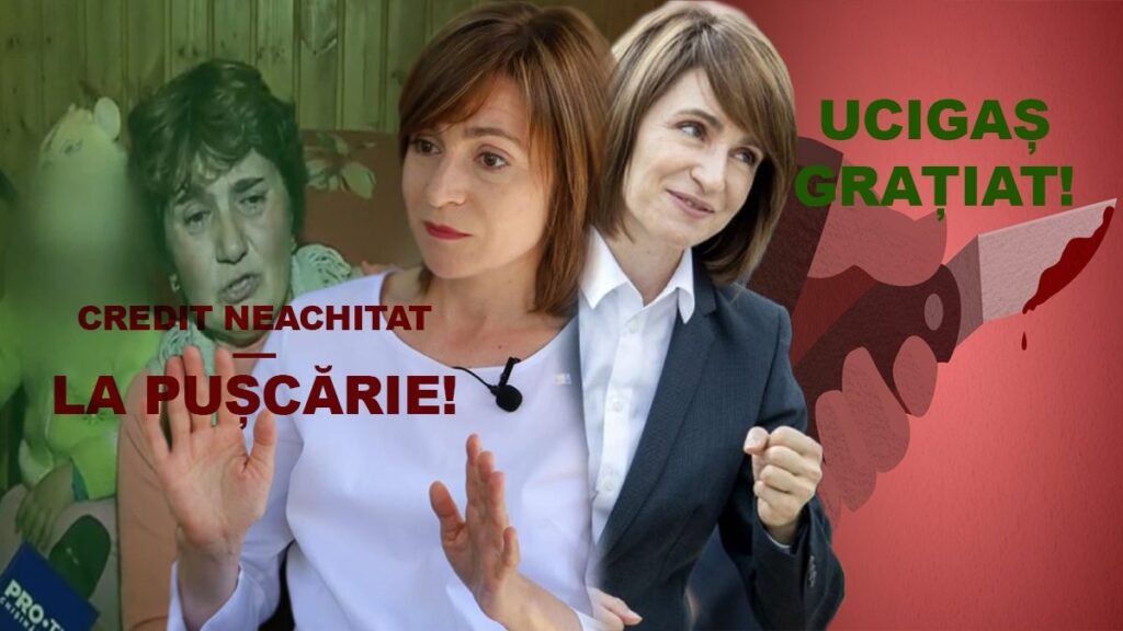 DOC// Justiția în percepția Maiei Sandu: A comis omor - ELIBERAT, nu a întors credit - LA PUȘCĂRIE!