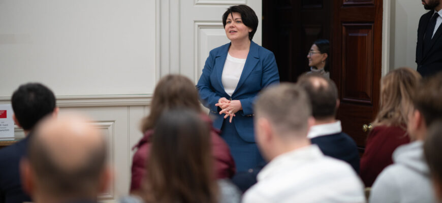 natalia gavrilita s a intalnit cu reprezentantii diasporei din marea britanie