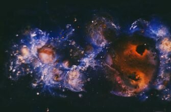 blue and brown milky way galaxy