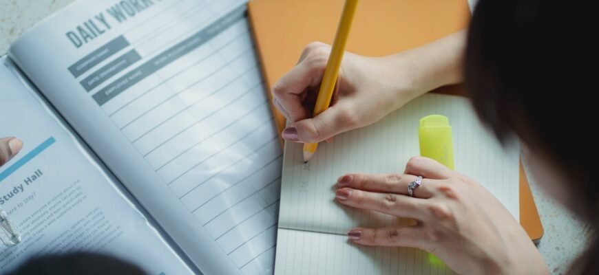 faceless women students studying with books