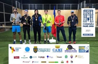 Cătălin Tropin și Andrei Butnaru au câștigat turneul ”Chișinău Padel Open 2021”