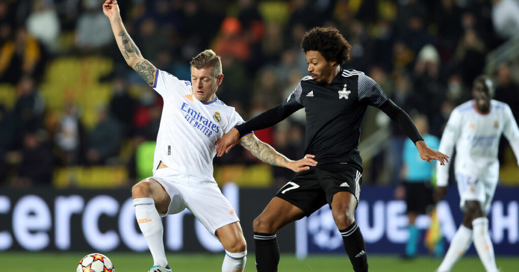 Sheriff Tiraspol a cedat în fața spaniolilor de la Real Madrid 1 sheriff tiraspol a cedat in fata spaniolilor de la real madrid