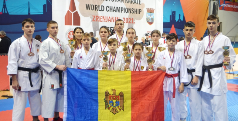 sportivii din republica moldova au cucerit 16 medalii la campionatul mondial de karate shotokan