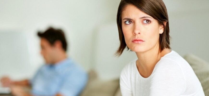 unhappy woman cropped